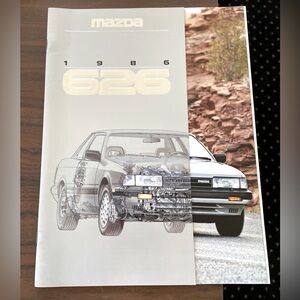 Mazda 626 1986 Sales Brochure